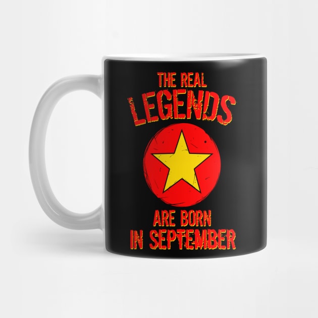 The Real Legends Are Born In September by mazyoy